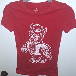 Womens NC State Wolfpack Graphic T-Shirt - Womens S, Slim Fit